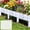 White, variant on Plastic Garden Fence Decorative Border Outdoor Horticultural Fencing Modular DIY Lawn Edging Panels Yard Patio Flower Bed Divider Weather Resistant Landscaping Barrier Fence Kit Flexible Design