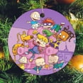 thumbnail image 7 of Rugrats Circular Ceramic Pendants Christmas Tree Decorations Hanging Ornaments Xmas Round Ornaments 1 Pcs, 7 of 7