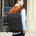 thumbnail image 2 of PAVEOS Backpack for Men Business Backpack, Bag for Travel Flight Fits 15.6 Inch Laptop with USB Charging Port Laptop Backpack Black, 2 of 5