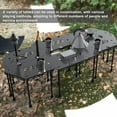 thumbnail image 3 of Graflsoa Table de Camping Portable en Alliage d'Aluminium avec Tige d'Extension de 90mm, Hauteur Réglable pour Pique-Niques en Plein Air, Randonnée et Pêche, 3 of 6