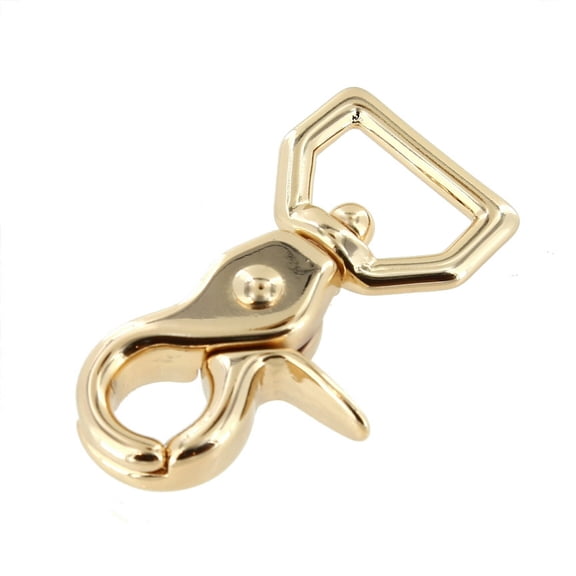 3002A Gold Plate, Swivel Trigger Snap, Solid Brass-LL, 3/4"