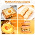 thumbnail image 6 of 100 Pcs Paper Bread Bags for Homemade Bread,Sourdough Bread Bags and Paper Bakery Bag with Window for Baked Food Packaging Storage,Pack Breakfast and Lunch,Large Kraft 12.2x8.3x3.5inch, 6 of 10