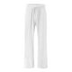 thumbnail image 4 of ICHUANYI Clearance Women's Casual Pants Elastic Waist Drawstring Long Pants With Pocket(White, M) ICHUANYI WER2023081205710, 4 of 5