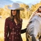 thumbnail image 2 of Sombrero Stetson Skyline Gris Plata Talla 7 3/8, 2 of 7