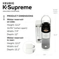 Keurig KSupreme SingleServe KCup Pod Coffee Maker, White