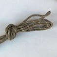 thumbnail image 4 of 2 Pairs Brown Gray Spot Outdoor Round Boot Laces Shoelaces for Hiking Work Safety Boots Shoes 39 40 48 54 60 63 72 Inches, 4 of 7