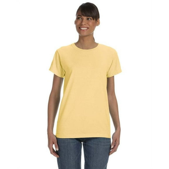 C3333 Comfort Colors Ladies' Midweight RS T-Shirt - Butter - XS