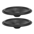 thumbnail image 2 of 2Pcs Paper Speaker Cone Subwoofer Cones Drum Paper 1.4 Inch Inner Diameter with Rubber Surround for 8 Inch Speaker, 2 of 5