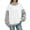 Grey, variant on Women's Neck Sweatshirts,Oversized Turtleneck Long Sleeve Pullover Tops Fall Trendy Soft Sweatshirt Sweatshirts for Women Casual Daily Wear
