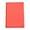 Red-17C, variant on 6 Colors A 4 Plastic Folders Side File Pocket Covers L Shaped Folder Presentation Folder School Office Supplies