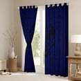 thumbnail image 3 of Castle Fairy Animal Dragon Blackout Curtains Set of 2 (52x84 Each),Hippie Window Curtains, 3 of 6