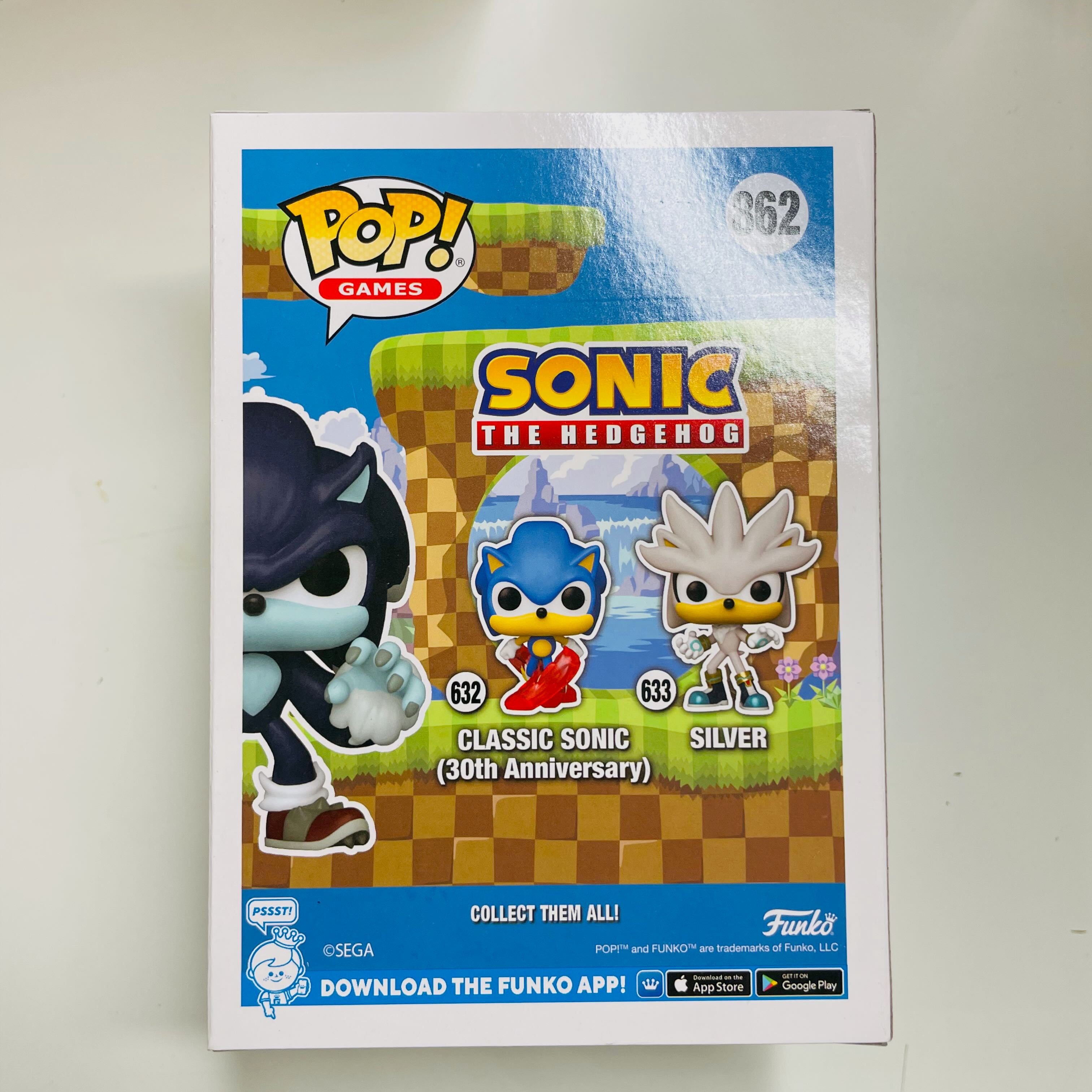 Funko Pop Sonic Clássico 632 Sonic The Hedgehog