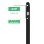 onn Dual-Layer Phone Case for iPhone 12 / iPhone 12 Pro - Black/Clear