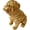 Dog, variant on Golden Toad Statue, Animal Figurine Home Decor, Toad Sculpture for Home Office Desktop Bookshelf
