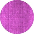 thumbnail image 1 of Ahgly Company Indoor Round Persian Pink Traditional Area Rugs, 3' Round, 1 of 4