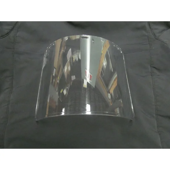 Face Shield Curved Safety Visor Self Protection Clear 3002828