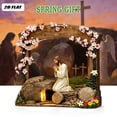 thumbnail image 6 of YingYouFu Empty Tomb Easter Scene and Cross Decoration He Is Risen Tabletop Decor Religious Wooden Signs Jesus Cross Table Centerpieces for Religious Home Mantels Tabletop Christian Gifts, 6 of 8
