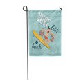 thumbnail image 1 of POGLIP Young Man on The Surfboard Summer with Lettering 'Surf Let's Go to Beach' Garden Flag Decorative Flag House Banner 28x40 inch, 1 of 1