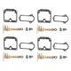 thumbnail image 2 of 96PCS Motorcycle Carburetor Repair Kits Maintenance Replacement for KAWASAKI KZ900 VM26SS CARB, 2 of 5