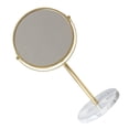 thumbnail image 2 of 1Pc Marble Makeup Mirror for Desktop Girls Golden Cosmetics Mirror, 2 of 8