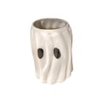 thumbnail image 2 of Halloween Ghost Ceramic Flowerpot and Candy Storage Bucket, Matte White Resin Ghost Planter, Desktop Halloween Decoration Ornament for Home and Parties, 2 of 6