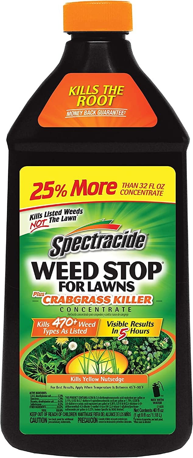 Spectracide Weed Stop For Lawns Plus Crabgrass Killer Concentrate 40