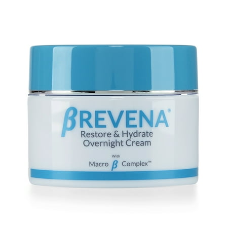 BREVENA SKINCARE Restore Hydrate Overnight Cream Gels Moisturizers Lotions Soothing 2 oz