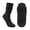 Black, variant on Mid‑Calf Slouch Stacked Socks for Women Men Thermal Socks Winter Warm Cozy Elastic Ribbed Cuffs Yoga Fitness Crew Socks White