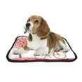 thumbnail image 2 of PKQWTM Tree of Love Heart Valentine's Day Bike Pet Dog Cat Bed Pee Pads Mat Cushion Potty Dogsblankets Crate Bed Kennel 20x24 inch, 2 of 3