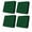 Green, variant on Outdoor Patio Cushion Covers 4 Pack Green White Check Plaid Patio Chair Cushion Covers with Ties and Zipper Farmhouse Style Waterproof Outdoor Seat Cushion Covers for Patio Furniture 24"x24"