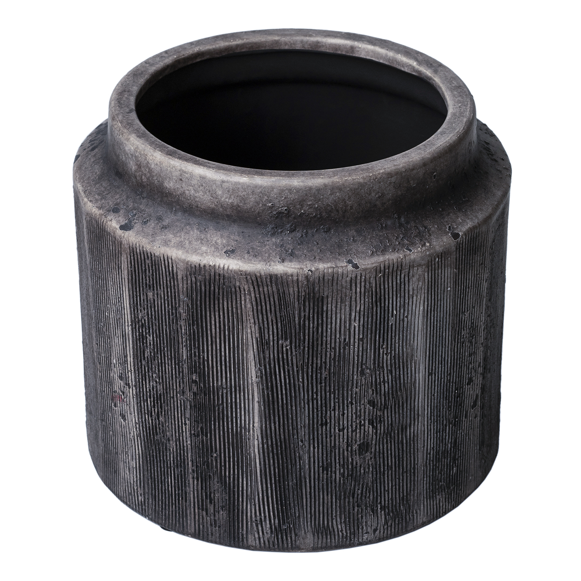 Better Homes & Gardens Alexander Round Ceramic Planter, Black photo 5
