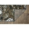 thumbnail image 5 of Linon Home Decor Elegance Area Rug Collection, Gray and Turquoise, 2' x 3', 5 of 6