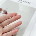 thumbnail image 3 of 18G Tiny Round Cat's Eye Stud Earrings for Women 925 Sterling Silver Post Pin Hypoallergenic Dainty Circle Small Cartilage Studs Cute Piercing Jewelry, 3 of 11