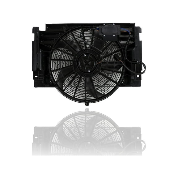 A/C Condenser Fan Assembly - Pacific Best Inc. Fit/For BM3020102 00-06 BMW X5