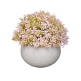 thumbnail image 1 of Bola de césped artificial en maceta, simulación de hierba, decoración de plantas, decoración de la mesa de la oficina en casa, hierba tipo 3, rosa Advancent HA7593-04B, 1 of 6