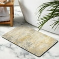 thumbnail image 3 of Premium Modern Abstract Gray Runner Rug, 20x32 inch - Soft, Non-Slip, Low Pile, Washable Bathroom Carpet for Laundry Room, Entryway, Kitchen, Hallway, Doorway, and Bedroom, 3 of 5
