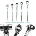 thumbnail image 2 of 1Pc 17-22Mm Ratchet Wrench Universal Head Sharp End Socket Wrench Podger Spanner, 2 of 6