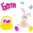 thumbnail image 5 of Northlight Set of 6 Double Sided Easter Gel Window Clings, 5 of 9
