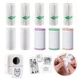 thumbnail image 1 of 10 Rolls Thermal Paper Self-Adhesive Sticker Paper, for Mini Sticker Receipt Printer Portable Thermal Pocket Printer, 1 of 8