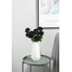 thumbnail image 5 of Rose Artificielle Fleurs De Soie Bouquet Home Office Arrangements De Mariage Noir (10 PCS) Rojo Verde MX-0133905FYD, 5 of 5