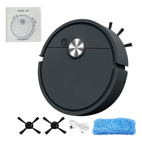 StlyGarMini Robot Vacuum for Car 3-in-1 Intelligent Navigation Robotic Vacuum Cleaner Low Noise USB Rechargeable