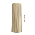 thumbnail image 2 of Plant Stakes Natural Garden Bamboo Sticks for Indoor and Outdoor Plants, 100pcs Plant Support Stakes for Tomatoes, Beans, Potted Plants - 20cm, 2 of 11