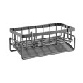 thumbnail image 1 of maskred Carbon Steel Rust-Proof Towel Rack Space-Saving Storage Organizer For Kitchen And Bathroom Versatile Gray with pole, 1 of 6