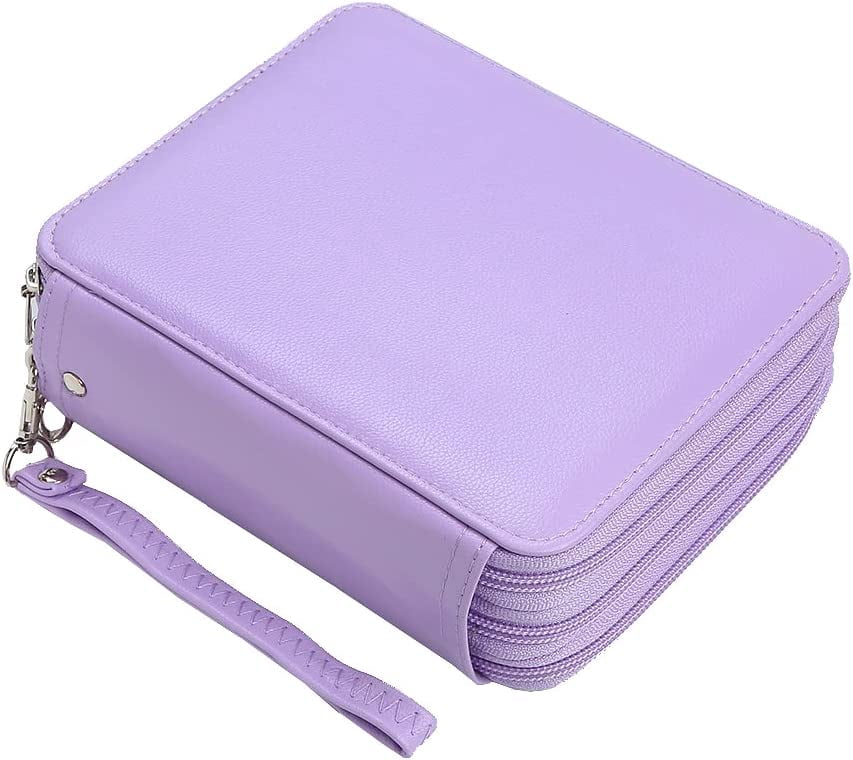 300 Slots Big Large Capacity Pencil Bag Case Organizer Cosmetic Bag For Colored Pencil Watercolor Markers Gel Pens Great Gifts - 21 - View #3