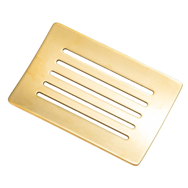unbranded Soporte Para Jabón De Acero Inoxidable Dorado Con Para Y Cocina Práctico Y Duradero