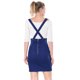 thumbnail image 5 of INSPIRE CHIC Día de San Patricio Falda De Tirantes Rectos De Cintura Alta De Traje De Navidad Para Mujer Azul real XS, 5 of 6