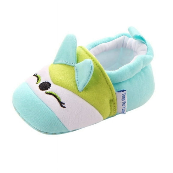 Infant Cute Cartoon Unisex Baby Warm Cotton Anti-Slip Soft Sole First Walkers Shoes