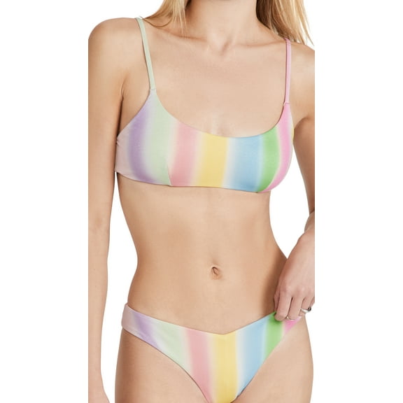 MSRP $95 Onia Women's Sarita Bikini Top Size Medium