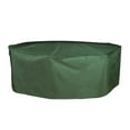 thumbnail image 2 of Bosmere C535 Oval / Rectangular Table and Chairs Cover - 116 x 80 in. - Green, 2 of 2