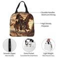 thumbnail image 4 of Picia Western Skeleton Cowboy Horse Printed Lunch box Lunch bag for Men Women Large Capacity Lunchbox Reusable Lunch Bags Insulated Lunch Bag Lunch Box Cooler, 4 of 6